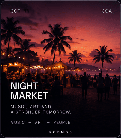 Night Market event